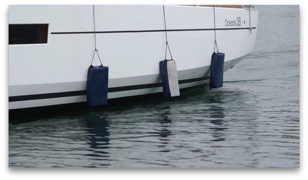 Docking Under Power Departing from the Dock