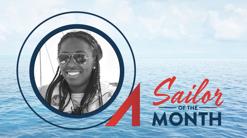 Featured image for “January 2024 Sailor of the Month: Gabriele Grant"